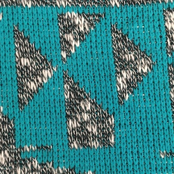 80s Geometric Sweater VINTAGE Abstract Sweater - Picture 5 of 13